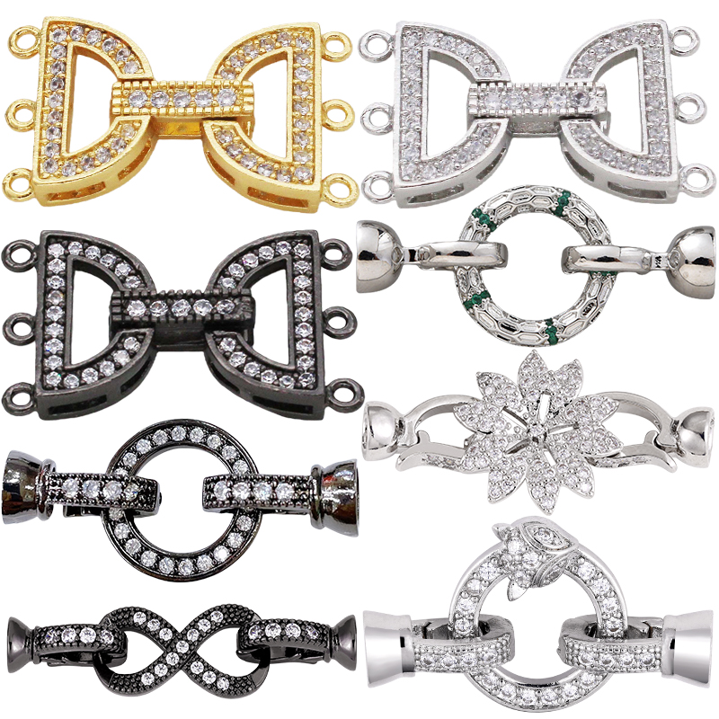 Jewelry Making With Beads - 주야 18K 금도금 장식용 연결 고정