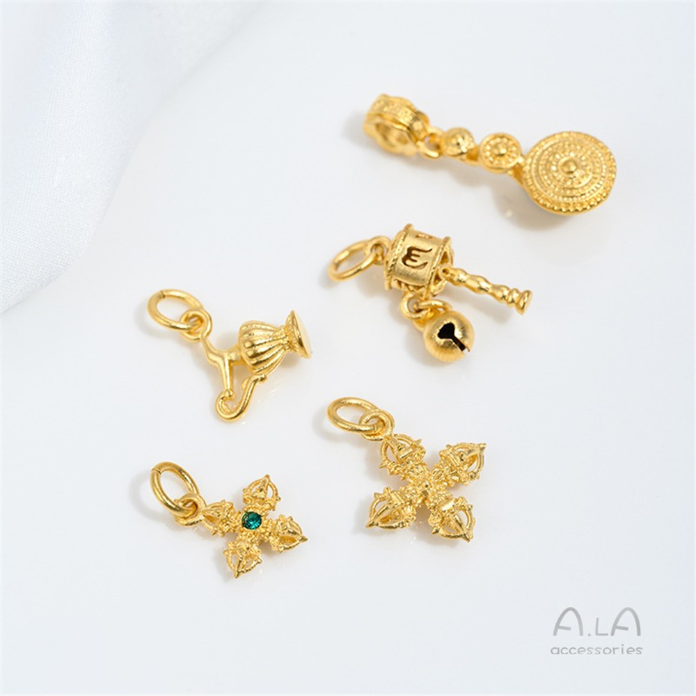 Jewelry Making Vietnam - 베트남 샌드 골드 빈티지 루이 구드