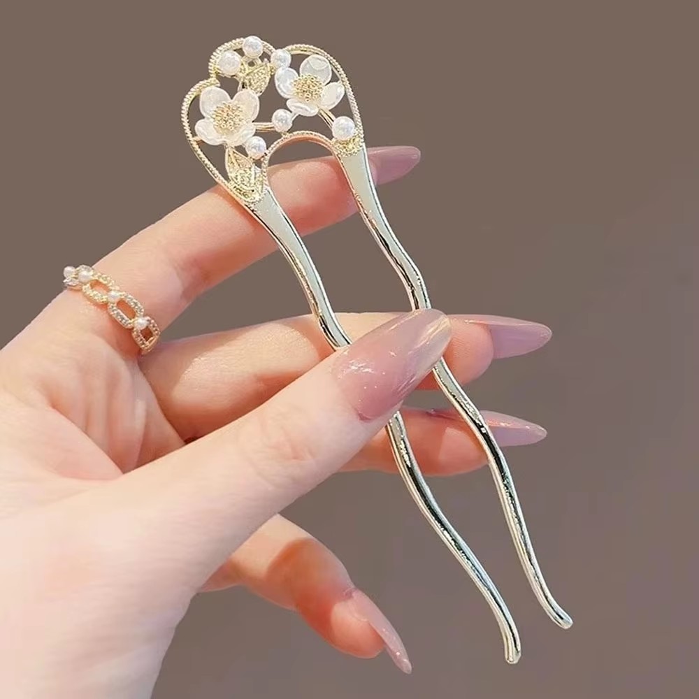 Jewelry Making With Beads - U자형 헤어 스틱 라이트 럭셔리 주얼리