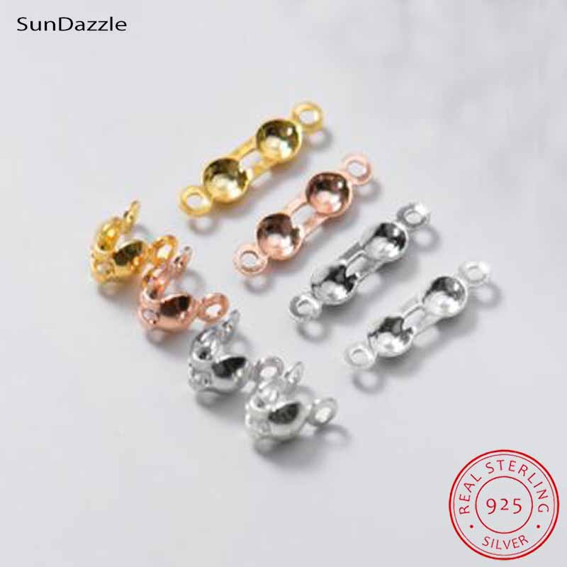 Jewelry Making With Beads - 4개 정품 순은 925 스털링 실버