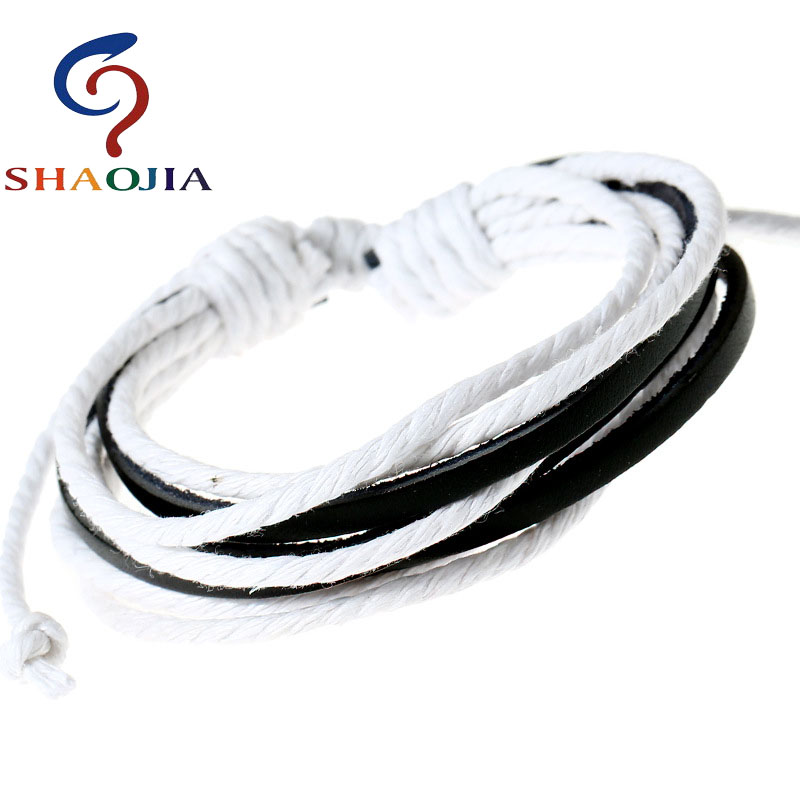 Jewelry Making Singapore - SHAOJIA 새로운 패션 화이트 왜곡 로프