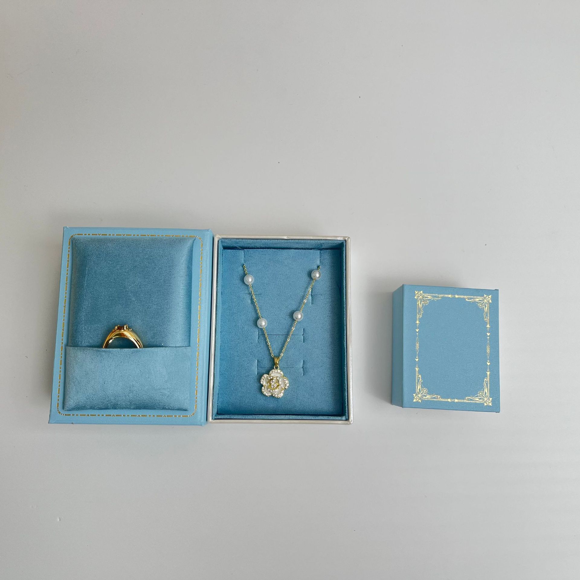 Jewelry Making Journal - 자석식 책 모양 보석함 고급 PU