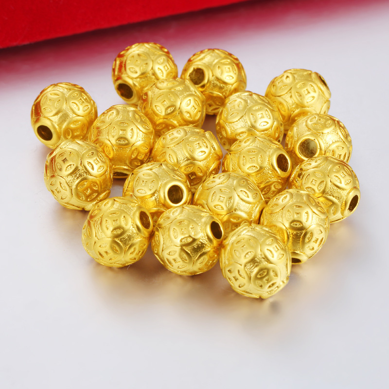 Jewelry Making Vietnam - 3D 골드 컬러 도금 베트남 모래