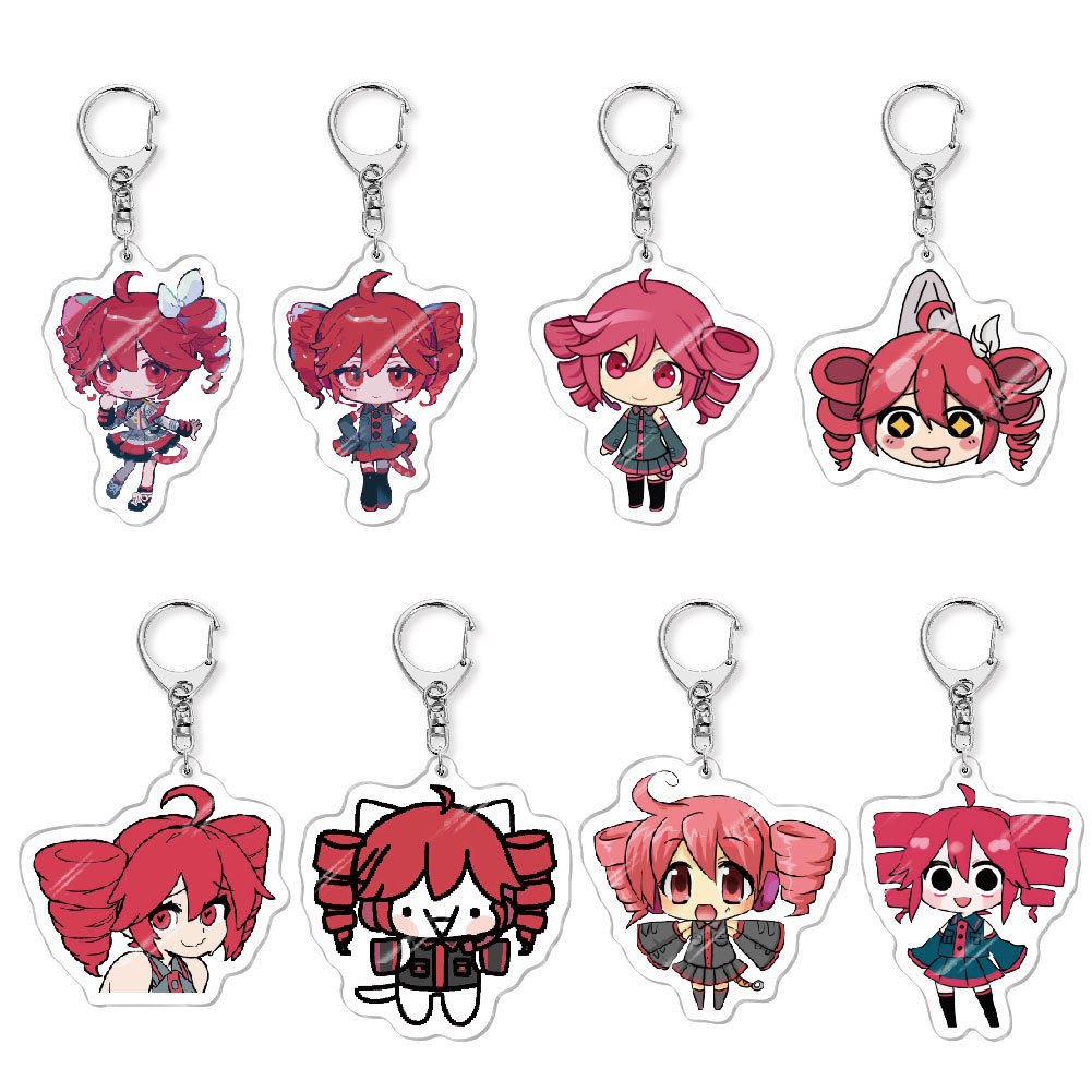 Jewelry Making Resin - 카사네 테토 ‌ 플러시 애니메이션 키체인