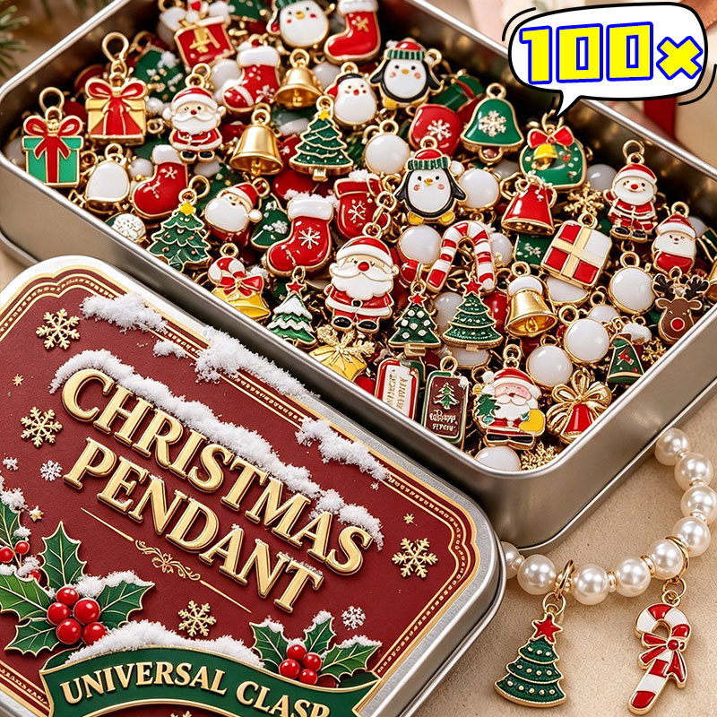 Jewelry Making Organizer - 크리스마스 키체인 펜던트 DIY 혼합 주얼리