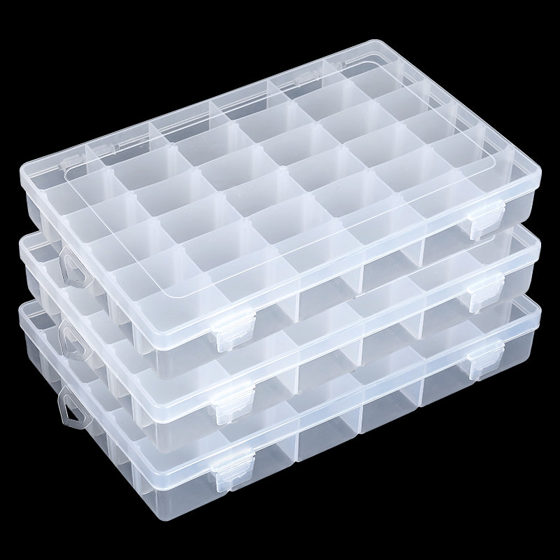 Jewelry Making Organizer - 36 그리드 플라스틱 주최자 상자 보관
