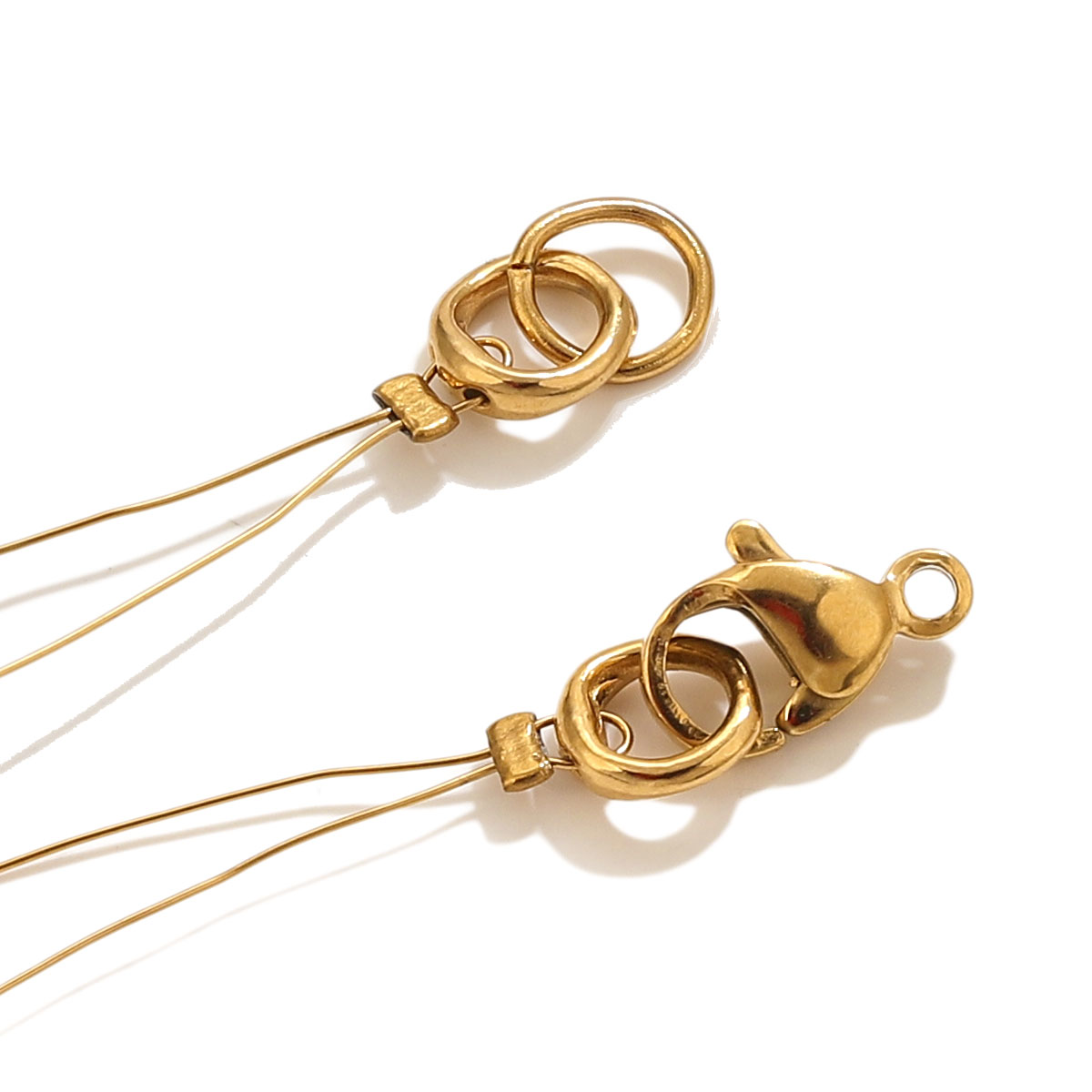 20개 스테인리스 스틸 클래스프 엔드 커넥터 훅, 비딩 - Jewelry Making With Beads 리뷰 및 가격