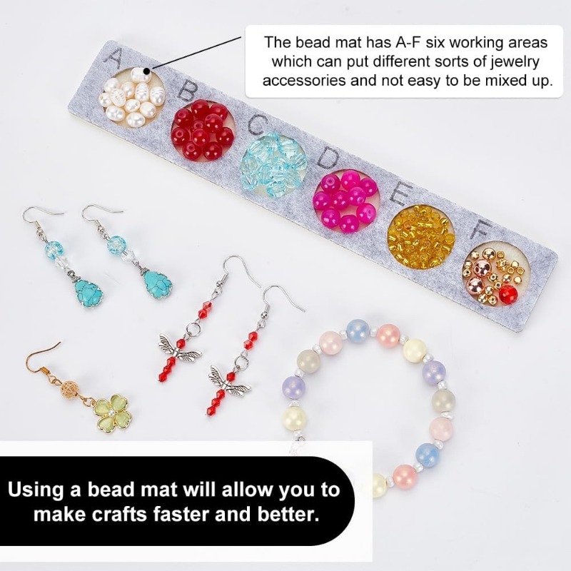 비즈 디자인 트레이 비즈 매트 비즈 보드 펠트 쥬얼리  - Jewelry Making Organizer 리뷰 및 가격