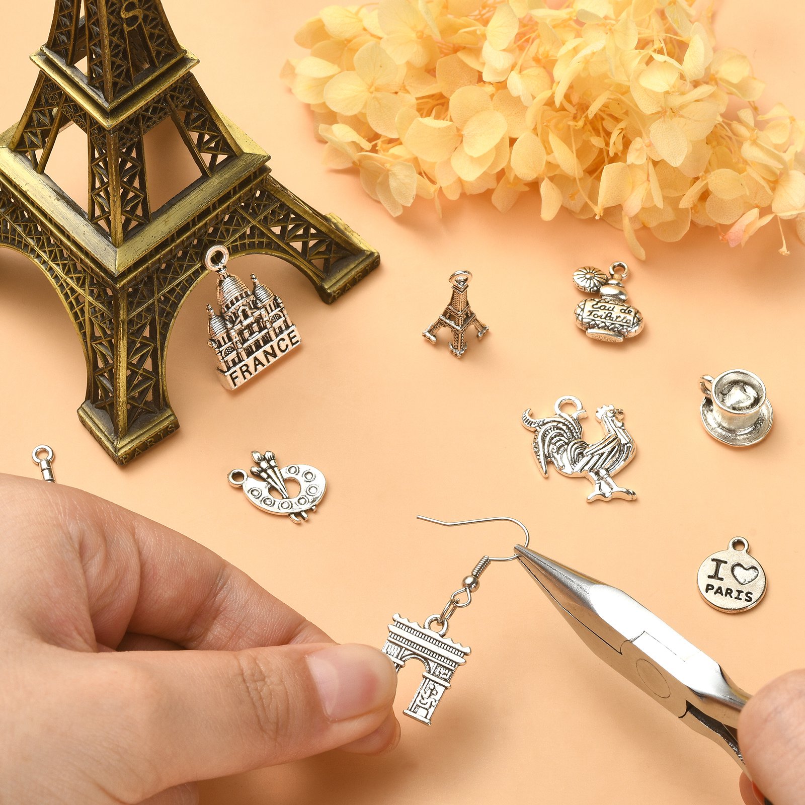 판다홀 100개 10가지 스타일 앤틱 스타일 파리 프랑 - Jewelry Making Paris 리뷰 및 가격