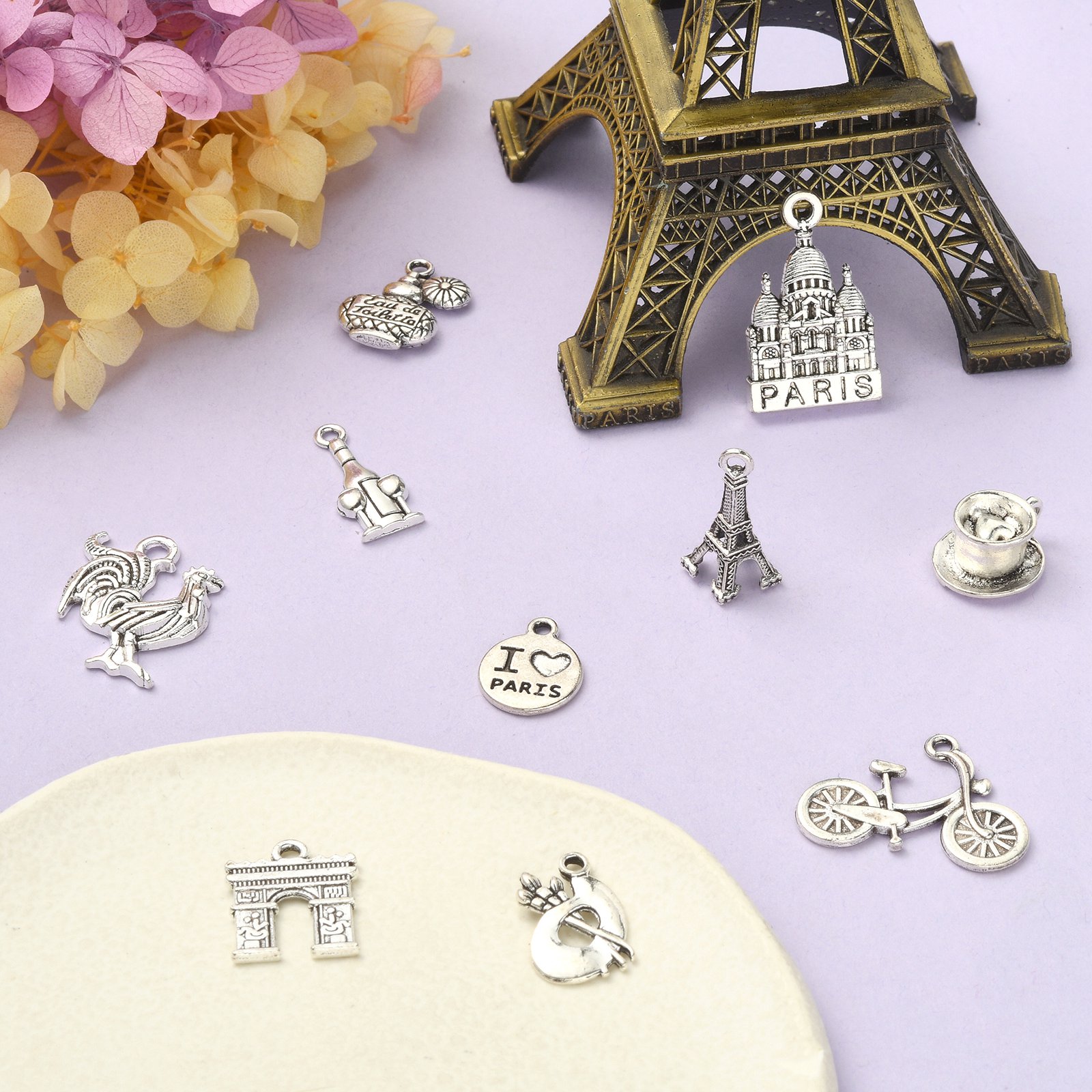 판다홀 100개 10가지 스타일 앤틱 스타일 파리 프랑 - Jewelry Making Paris 리뷰 및 가격