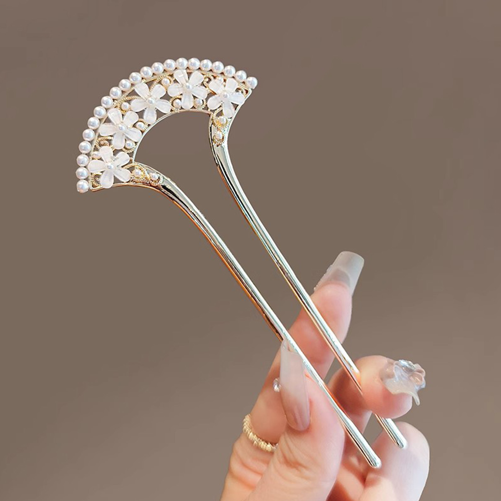 U자형 헤어 스틱 라이트 럭셔리 주얼리 여성용 헤어핀  - Jewelry Making With Beads 리뷰 및 가격