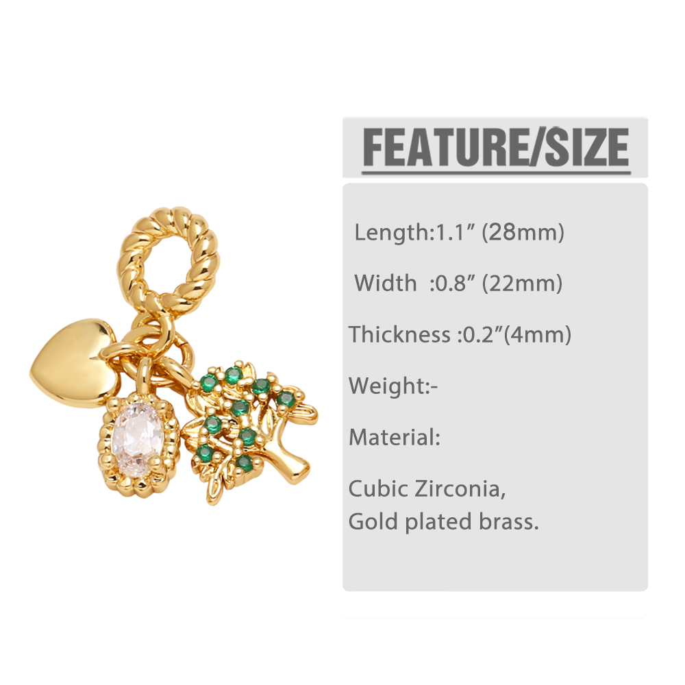 OCESRIO 에나멜 세계 여행 펜던트 목걸이 구리 골 - Jewelry Making Paris 리뷰 및 가격