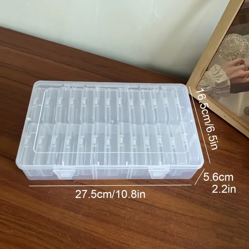 투명 플라스틱 공예 보관 상자, 휴대용 다기능 보관 상 - Jewelry Making Organizer 리뷰 및 가격