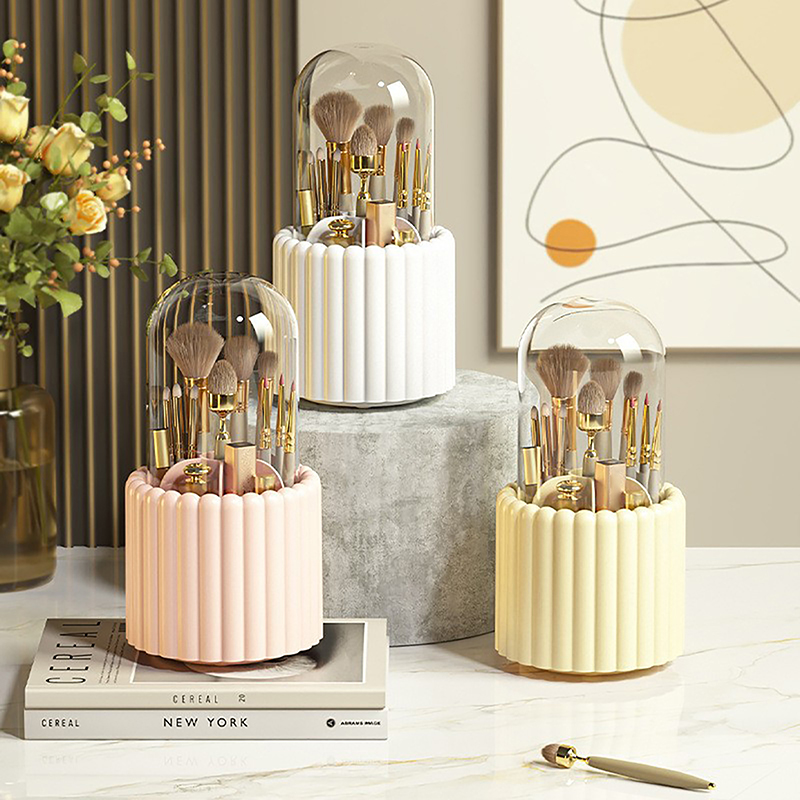 뚜껑이 달린 메이크업 브러쉬 거치대, 립스틱 정리함 화 - Jewelry Making Organizer 리뷰 및 가격