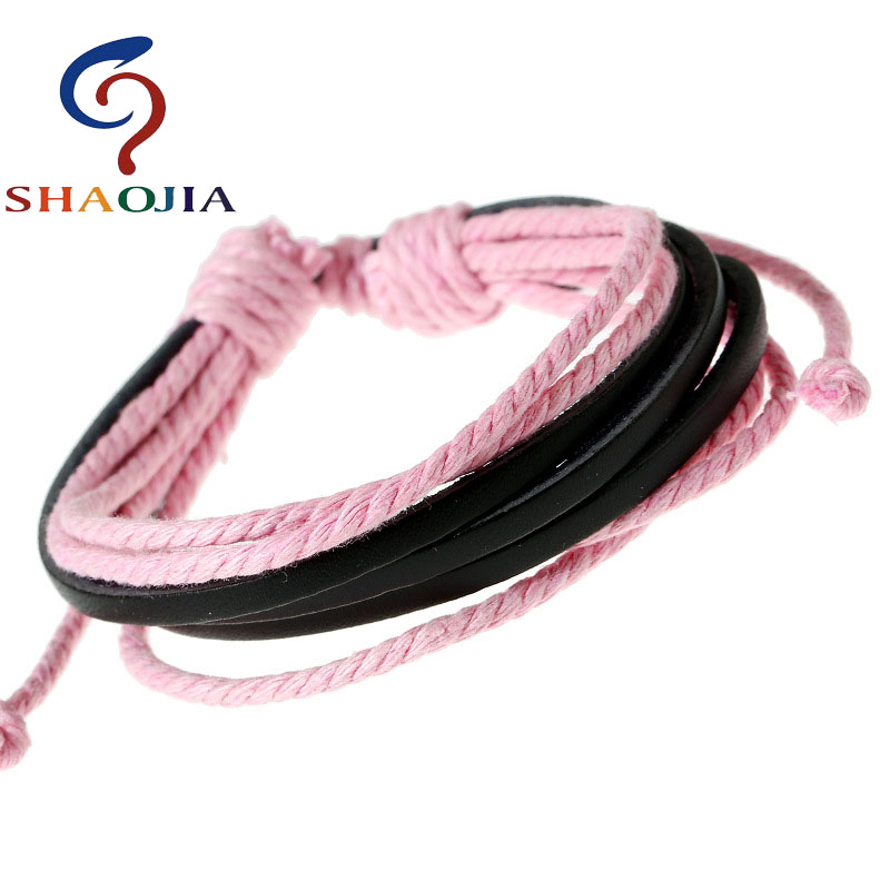 SHAOJIA 새로운 패션 화이트 왜곡 로프 꼰 팔찌  - Jewelry Making Singapore 리뷰 및 가격