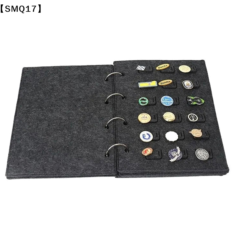펠트 핀 브로치 디스플레이 보관북 금속 배지 보관함 페 - Jewelry Making Journal 리뷰 및 가격