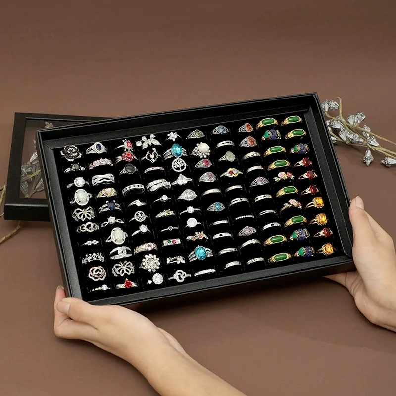1세트 링 홀더 디스플레이 트레이 쥬얼리 정리대, 반지 - Jewelry Making Organizer 리뷰 및 가격