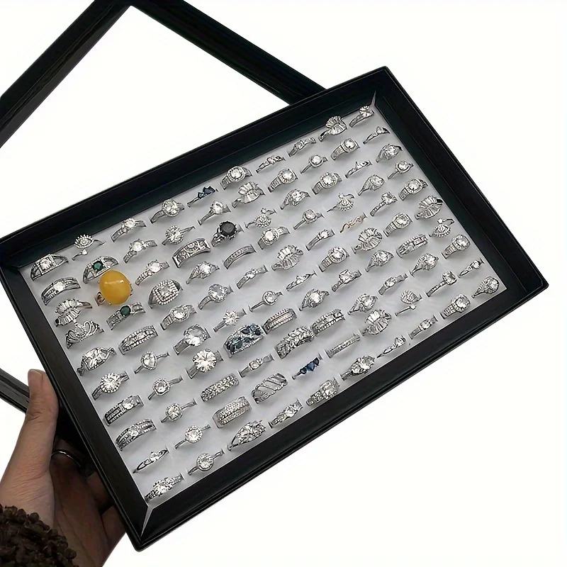 1세트 링 홀더 디스플레이 트레이 쥬얼리 정리대, 반지 - Jewelry Making Organizer 리뷰 및 가격