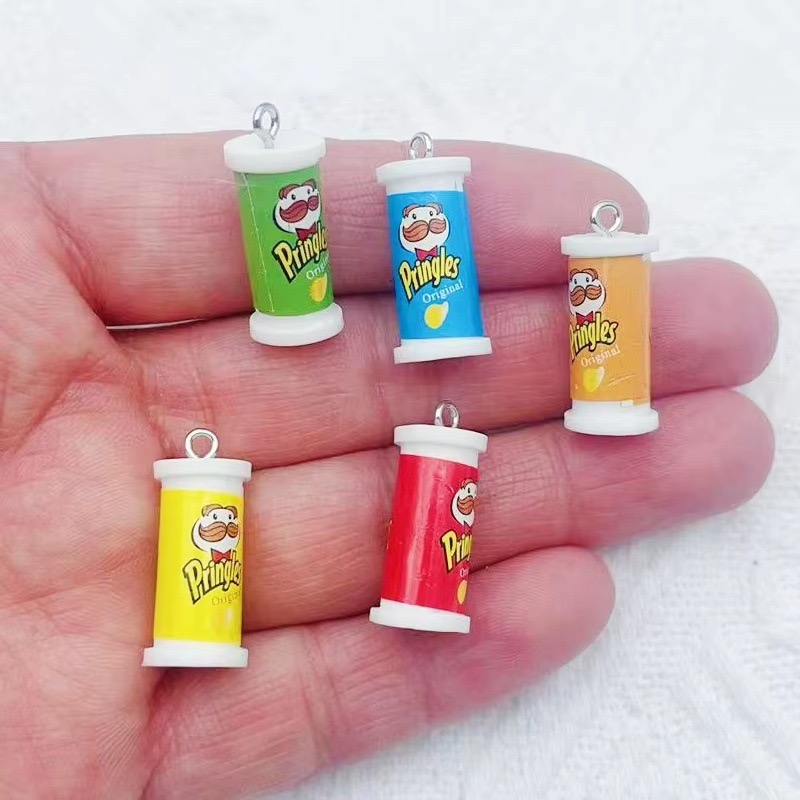 10개 시뮬레이션 3D 버킷 감자칩 스낵 레진 펜던트  - Jewelry Making Resin 리뷰 및 가격