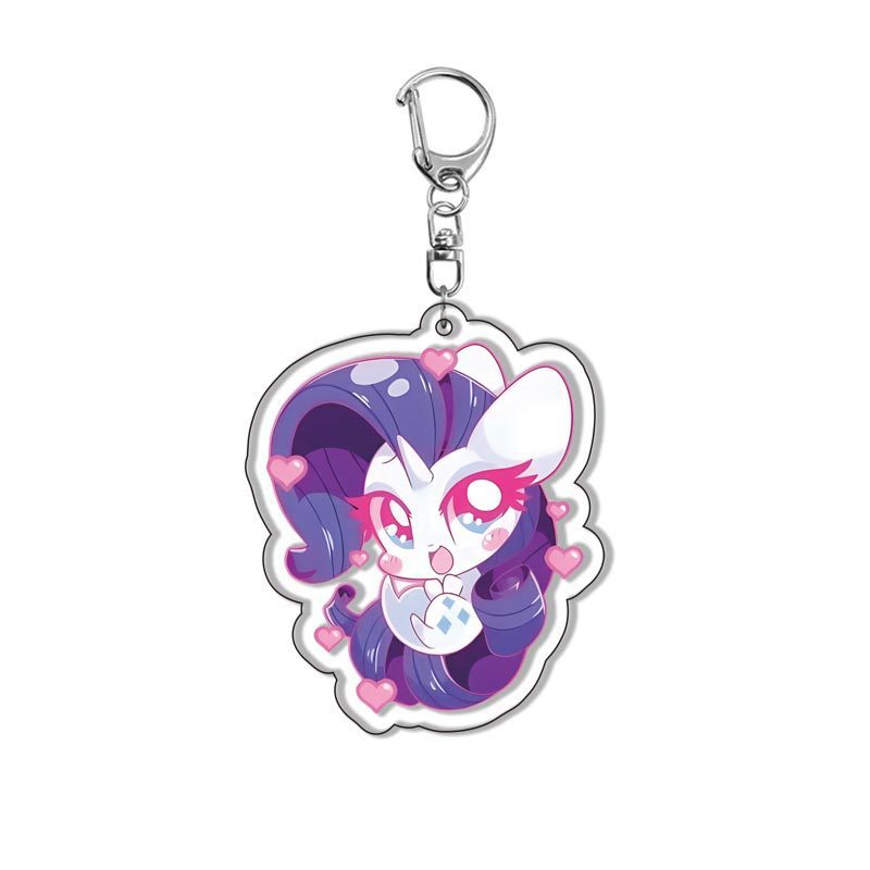 마이 리틀 포니 애니메이션 아크릴 만화 키체인 열쇠고리 - Jewelry Making Resin 리뷰 및 가격