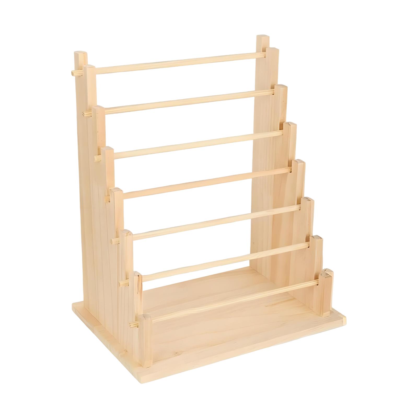 나무 리본 주최자 랙 스토리지 홀더 꽃 가게를위한 보석 - Jewelry Making Organizer 리뷰 및 가격