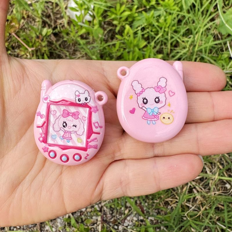 다마고치 양면 프린트 비즈 DIY 재료, 베이크드 페인 - Jewelry Making With Beads 리뷰 및 가격
