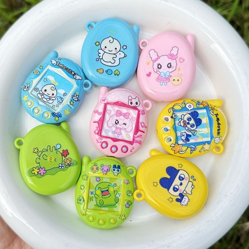 다마고치 양면 프린트 비즈 DIY 재료, 베이크드 페인 - Jewelry Making With Beads 리뷰 및 가격