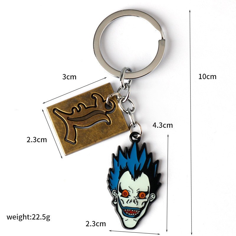 애니메이션 데스노트 키체인 양면 블랙 노트북 펜던트 열 - Jewelry Making Journal 리뷰 및 가격