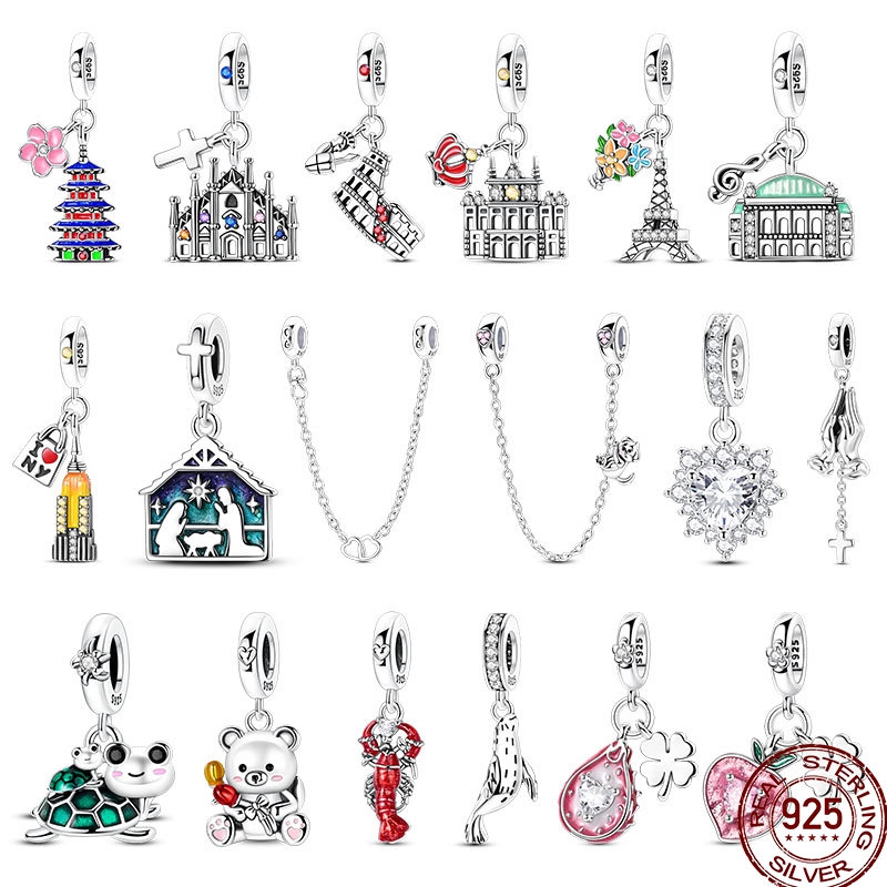 원래 판드 팔찌에 적합한 새로운 100% 925 스털링 - Jewelry Making Paris 리뷰 및 가격