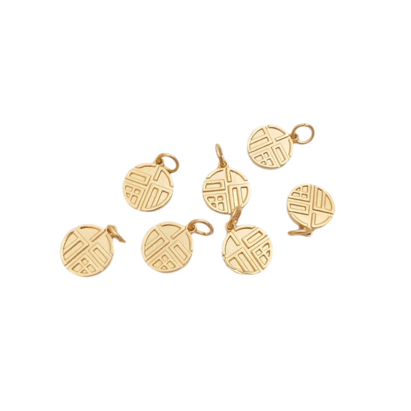 베트남 모래 금 푸 캐릭터 펜던트 행운의 부적 오래 지 - Jewelry Making Vietnam 리뷰 및 가격